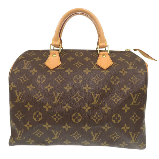 LOUIS VUITTON Handbag M41526 Monogram canvas Brown Speedy 30 Women Used Authentic