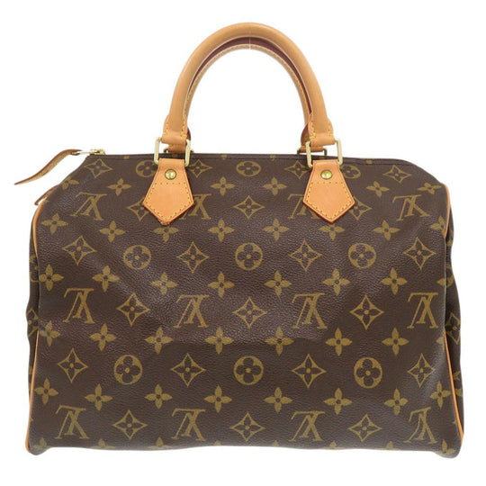 LOUIS VUITTON Handbag M41526 Monogram canvas Brown Speedy 30 Women Used Authentic