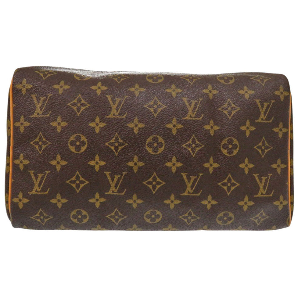 LOUIS VUITTON Handbag M41526 Monogram canvas Brown Speedy 30 Women Used Authentic