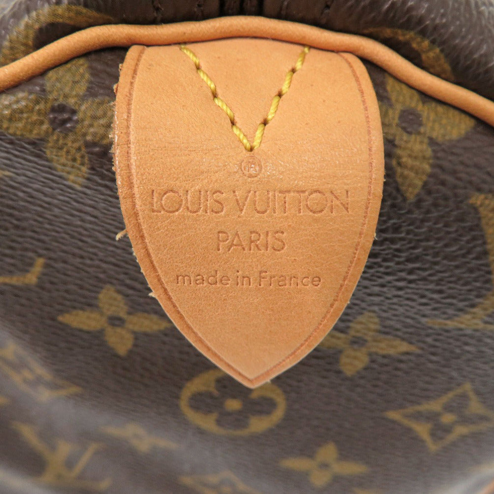 LOUIS VUITTON Handbag M41526 Monogram canvas Brown Speedy 30 Women Used Authentic