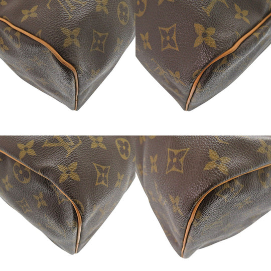LOUIS VUITTON Handbag M41526 Monogram canvas Brown Speedy 30 Women Used Authentic
