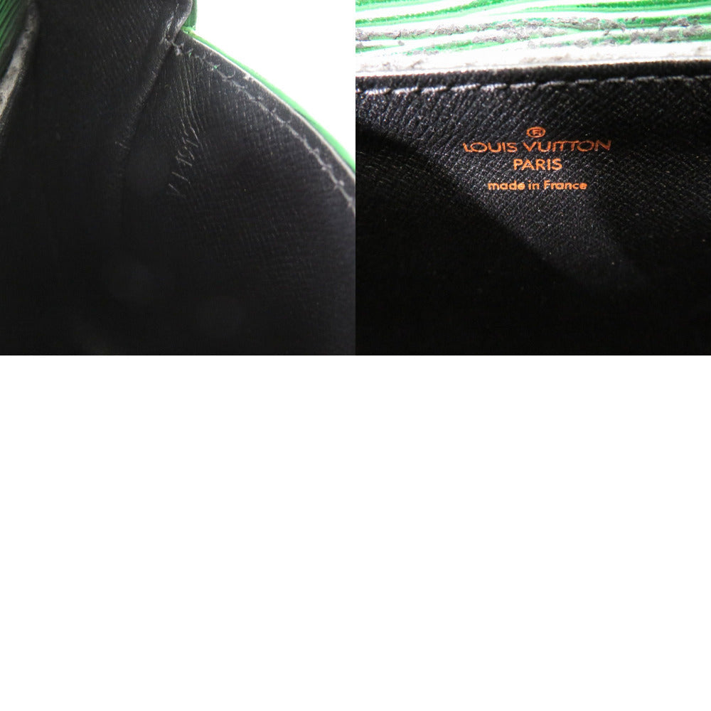 LOUIS VUITTON Shoulder Bag M52214 Epi Leather Borneo Green Epi Mini Saint-Cloud Women Used Authentic