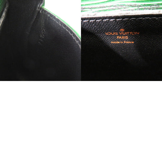 LOUIS VUITTON Shoulder Bag M52214 Epi Leather Borneo Green Epi Mini Saint-Cloud Women Used Authentic