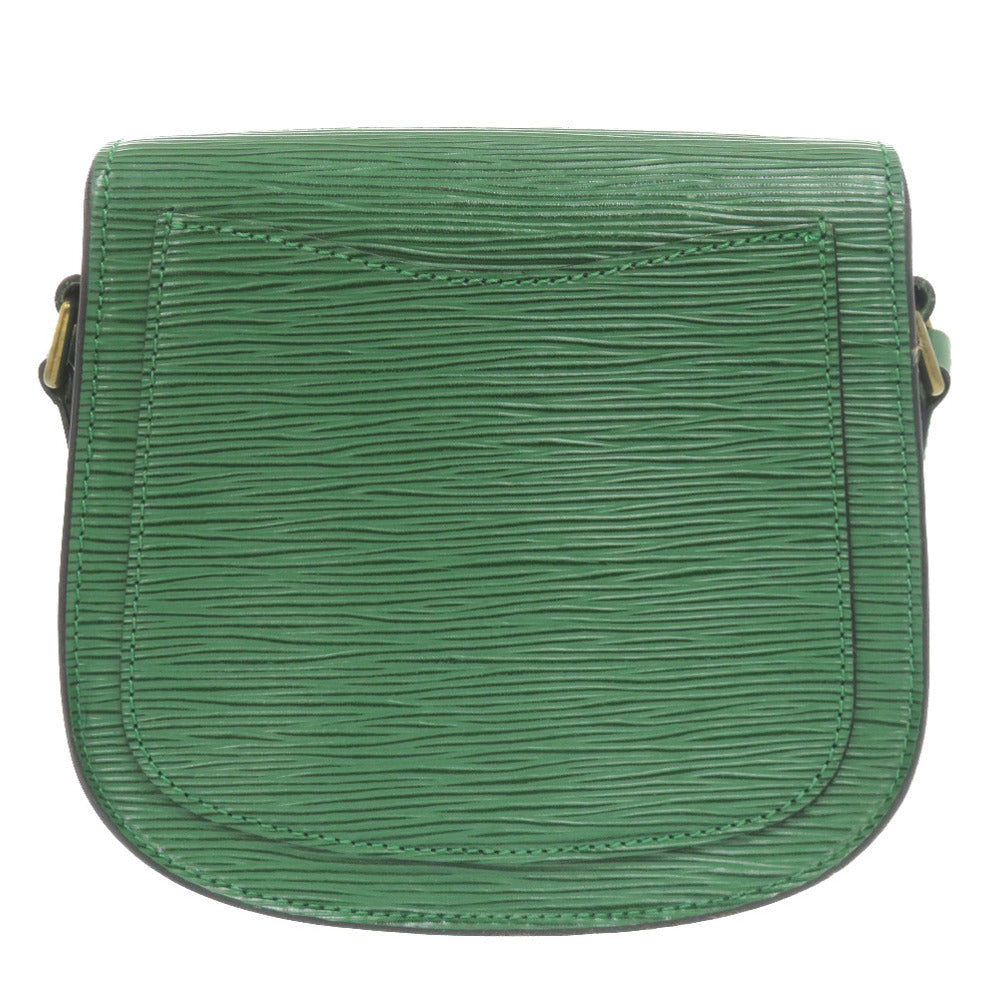 LOUIS VUITTON Shoulder Bag M52214 Epi Leather Borneo Green Epi Mini Saint-Cloud Women Used Authentic