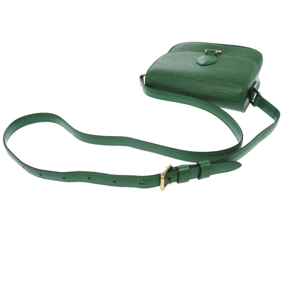 LOUIS VUITTON Shoulder Bag M52214 Epi Leather Borneo Green Epi Mini Saint-Cloud Women Used Authentic