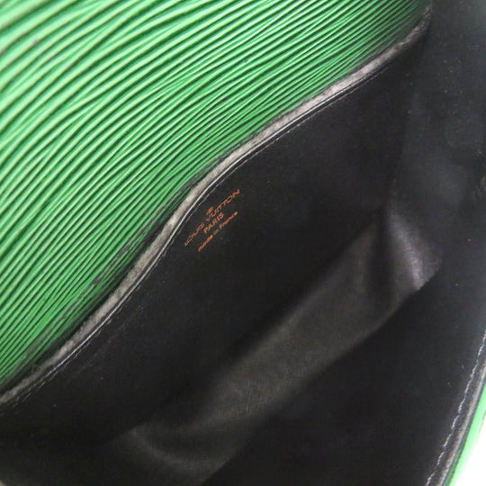 LOUIS VUITTON Shoulder Bag M52214 Epi Leather Borneo Green Epi Mini Saint-Cloud Women Used Authentic
