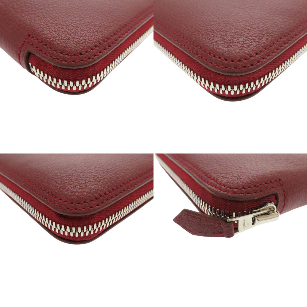 HERMES Tote Bag Buffl Rouge ash Eco bag Silky Pop JEU DES OMNIBUS ET DAMES BLANCHES Omnibus Game and White Lady Women Used Authentic