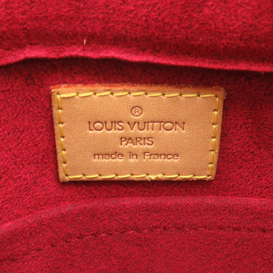 LOUIS VUITTON Shoulder Bag M51163 Monogram canvas Brown Monogram Vivasite GM Women Used Authentic