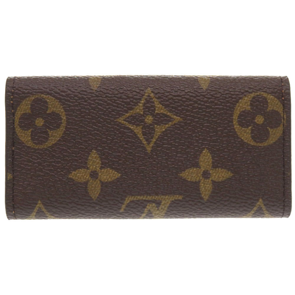 LOUIS VUITTON Key case Key holder  M69517 Monogram canvas Brown Monogram Multicles4 Women Used Authentic