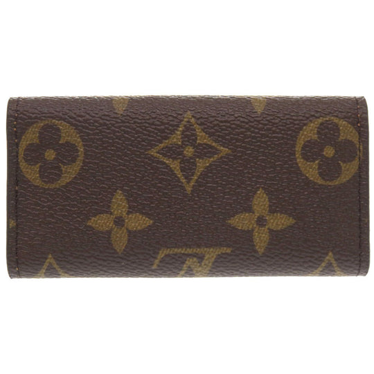LOUIS VUITTON Key case Key holder  M69517 Monogram canvas Brown Monogram Multicles4 Women Used Authentic