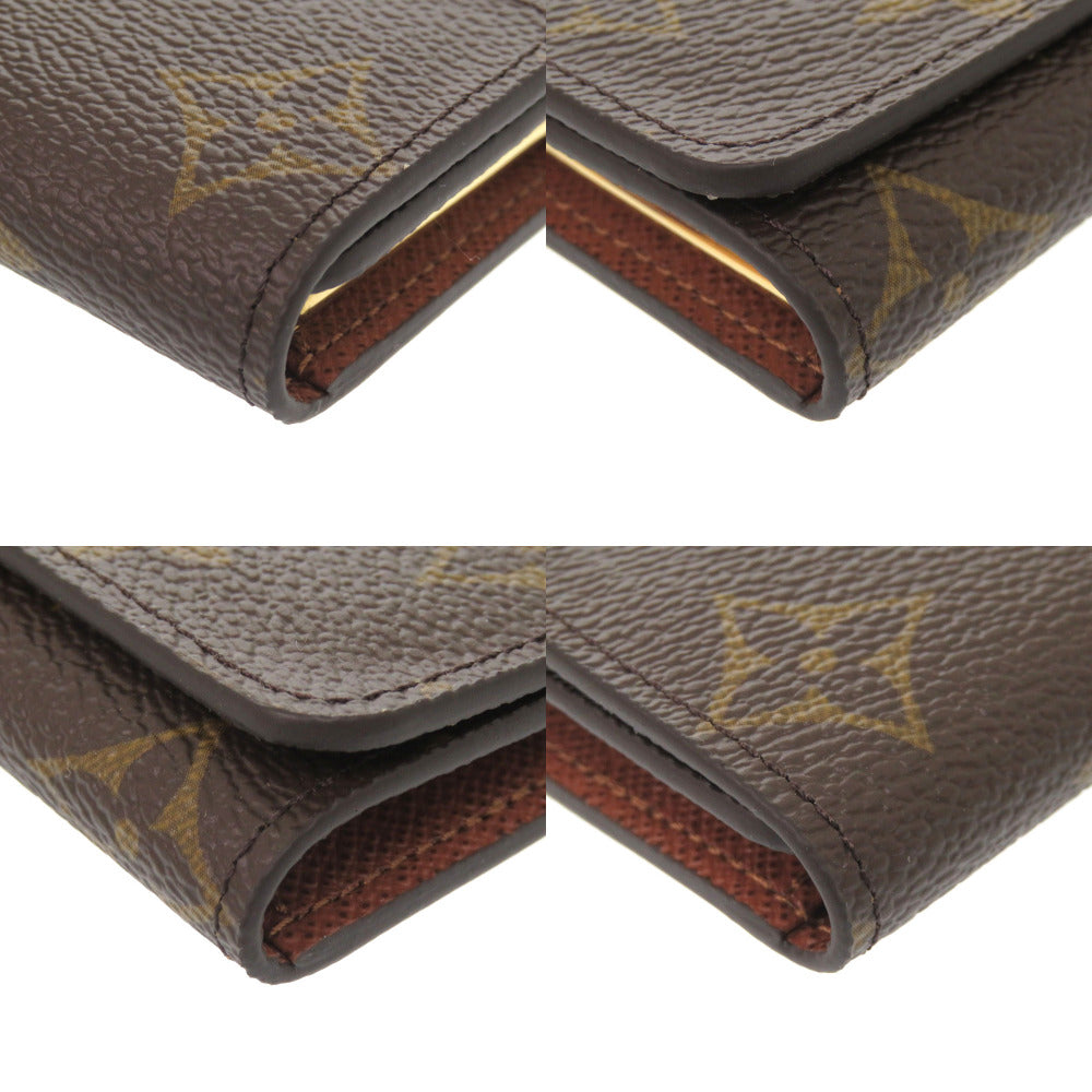 LOUIS VUITTON Key case Key holder  M69517 Monogram canvas Brown Monogram Multicles4 Women Used Authentic