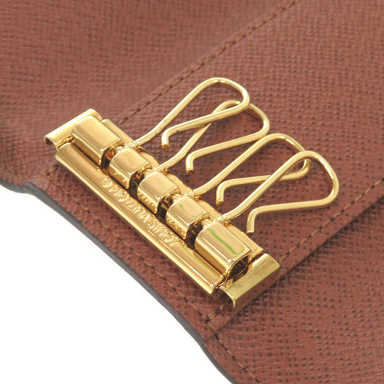 LOUIS VUITTON Key case Key holder  M69517 Monogram canvas Brown Monogram Multicles4 Women Used Authentic
