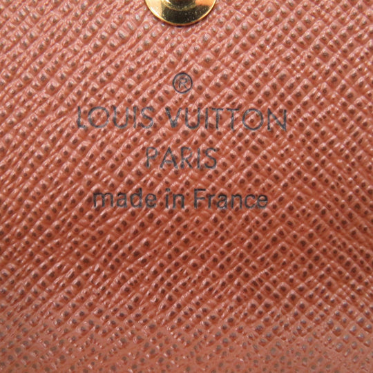 LOUIS VUITTON Key case Key holder  M69517 Monogram canvas Brown Monogram Multicles4 Women Used Authentic