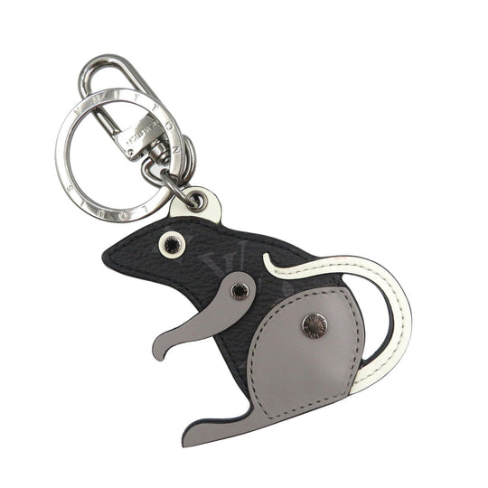 LOUIS VUITTON key ring M68835 Monogram Eclipse, Metal black Monogram Eclipse Portocre LV Rat unisex(Unisex) Used Authentic