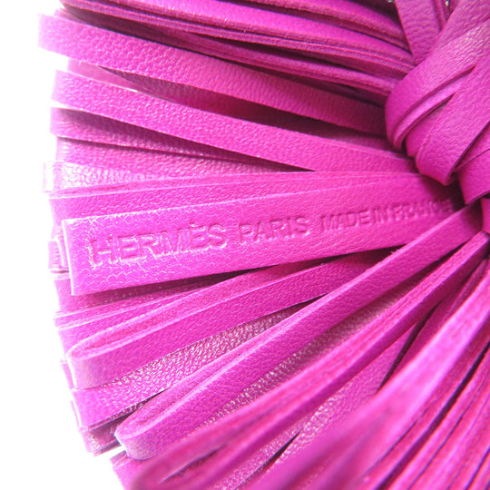 HERMES key ring Swift Rose purple Carmen unisex(Unisex) Used Authentic