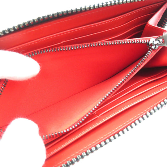 Christian Louboutin Long Wallet Purse 3165145 Calfskin black Panettone mens Used Authentic