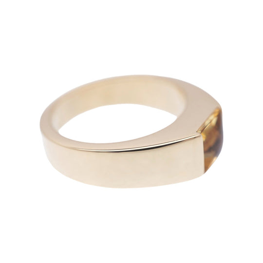 CARTIER Ring Citrine, 18K Yellow Gold gold tank Women 50 Used Authentic