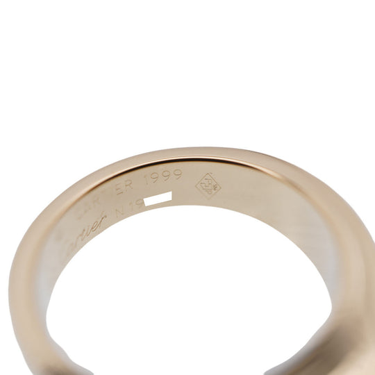CARTIER Ring Citrine, 18K Yellow Gold gold tank Women 50 Used Authentic