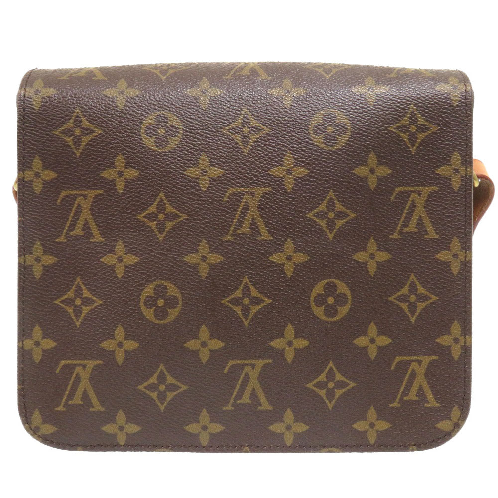LOUIS VUITTON Shoulder Bag M51253 Monogram canvas Brown Monogram Cartouchiere 22 Women Used Authentic