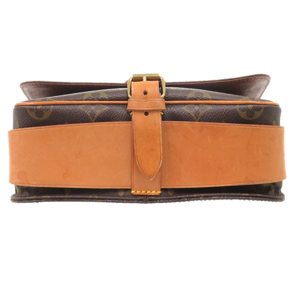 LOUIS VUITTON Shoulder Bag M51253 Monogram canvas Brown Monogram Cartouchiere 22 Women Used Authentic