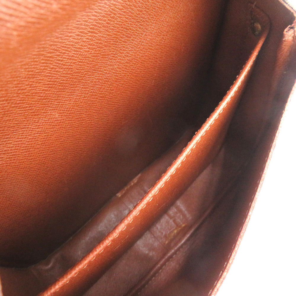 LOUIS VUITTON Shoulder Bag M51253 Monogram canvas Brown Monogram Cartouchiere 22 Women Used Authentic
