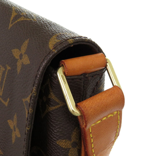 LOUIS VUITTON Shoulder Bag M51256 Monogram canvas Brown Monogram Musette Women Used Authentic