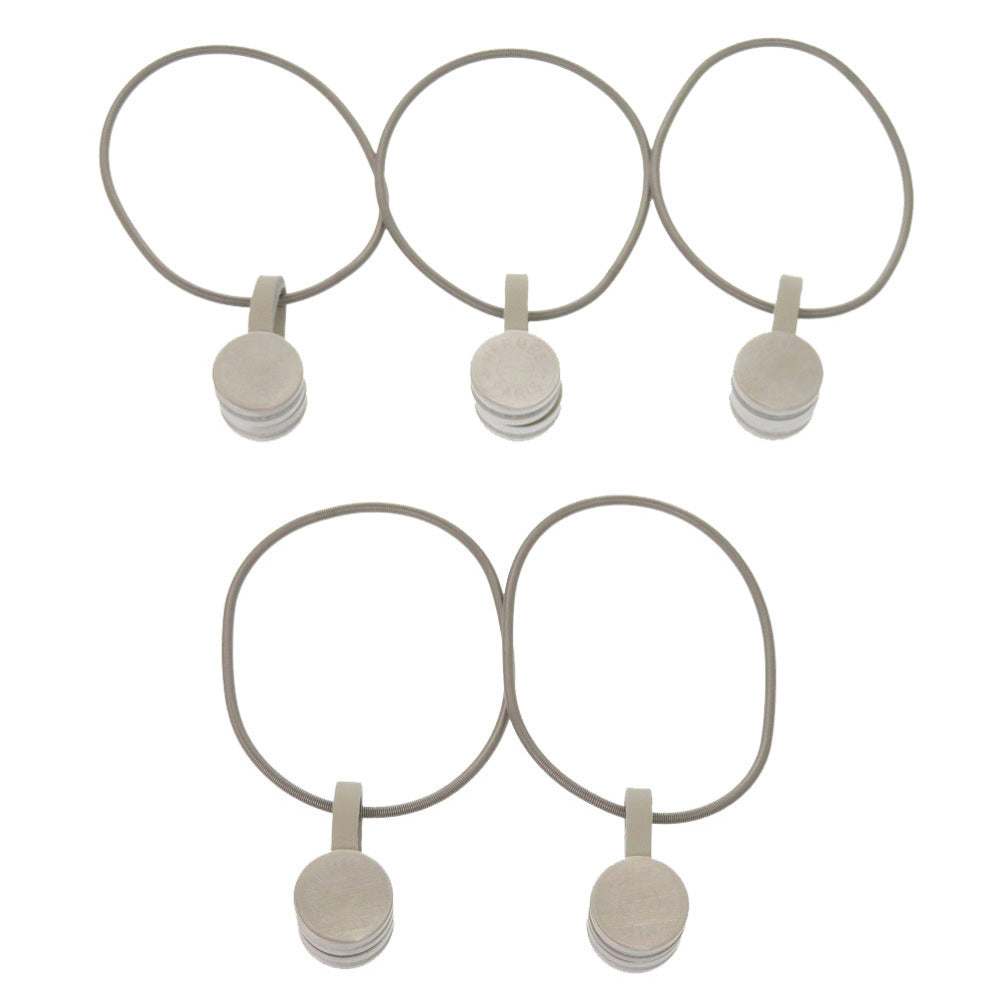 HERMES Other miscellaneous goods brass Silver Hanging set Serie scarf holder FIXATION CARRE BOITIER unisex(Unisex) Used Authentic