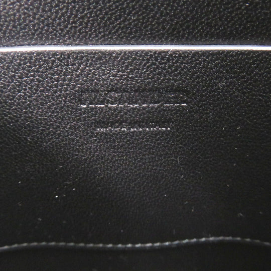 JIL SANDER Handbag leather black Women Used Authentic