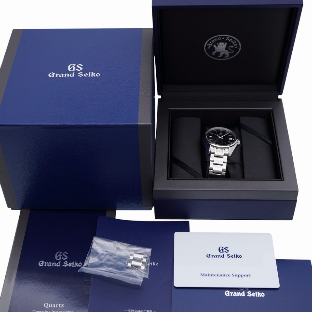 SEIKO Watches Quartz SBGP005 / 9F85-0AD0 Stainless Steel black Quartz Grand Seiko Heritage Collection black dial mens Used Authentic