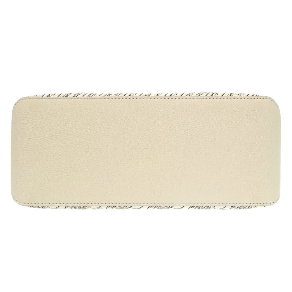 Berluti Briefcase Leather, PVC white Twojours XS mens(Unisex) Used Authentic