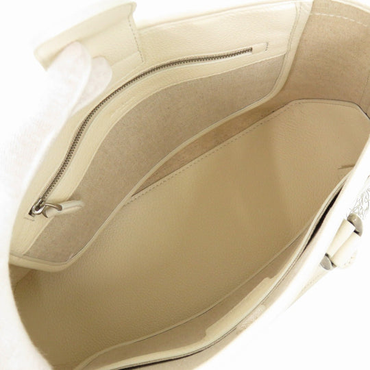 Berluti Briefcase Leather, PVC white Twojours XS mens(Unisex) Used Authentic