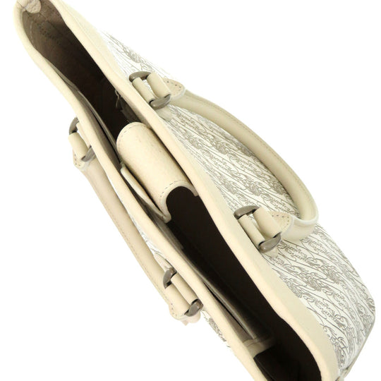 Berluti Briefcase Leather, PVC white Twojours XS mens(Unisex) Used Authentic