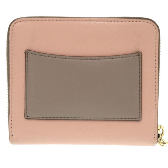 Stella McCartney Bifold Wallet leather pink Women Used Authentic
