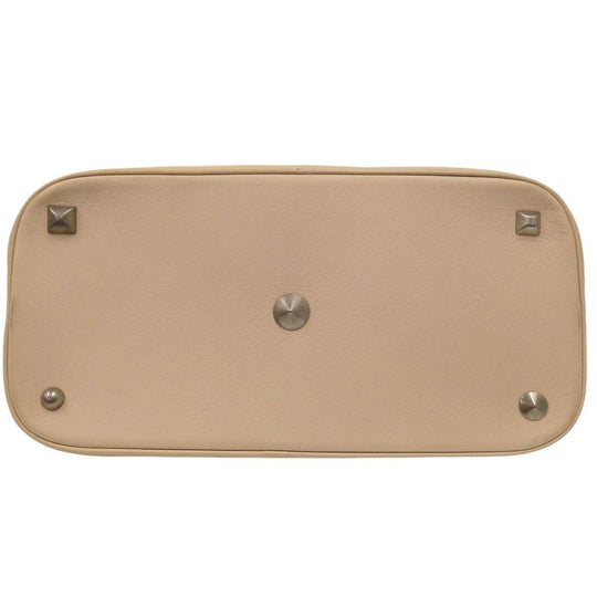 Maison Margiela Shoulder Bag S56WD0038 Grainy leather beige 2WAYShoulder Bag Tote Bag 5AC Women Used Authentic