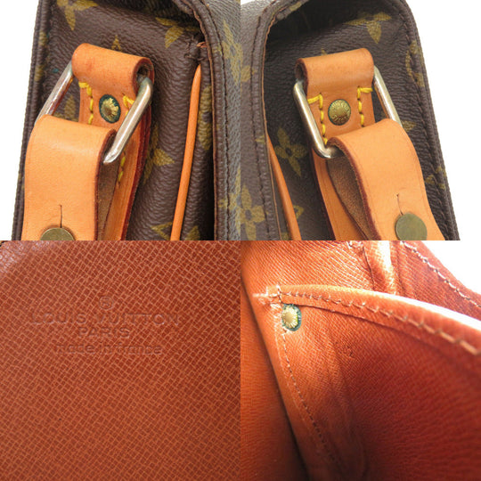 LOUIS VUITTON Shoulder Bag M51253 Monogram canvas Brown Monogram Cartouchiere 22 Women Used Authentic