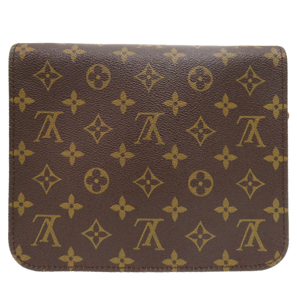 LOUIS VUITTON Shoulder Bag M51253 Monogram canvas Brown Monogram Cartouchiere 22 Women Used Authentic