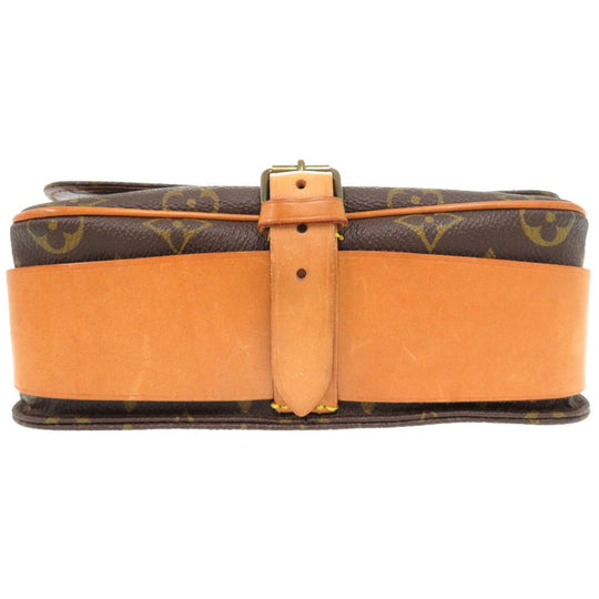 LOUIS VUITTON Shoulder Bag M51253 Monogram canvas Brown Monogram Cartouchiere 22 Women Used Authentic