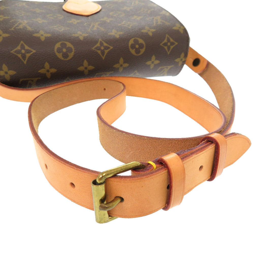 LOUIS VUITTON Shoulder Bag M51253 Monogram canvas Brown Monogram Cartouchiere 22 Women Used Authentic