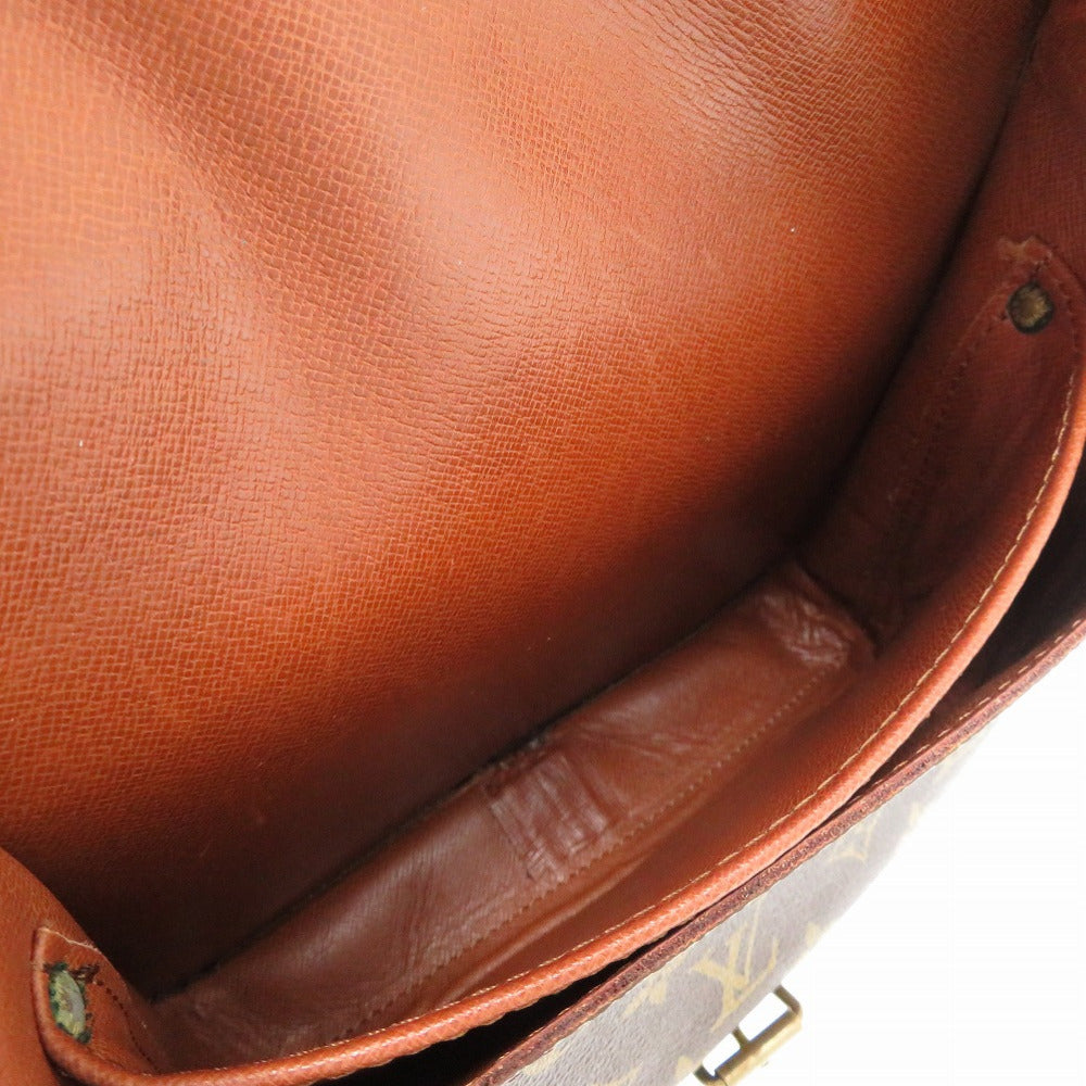 LOUIS VUITTON Shoulder Bag M51253 Monogram canvas Brown Monogram Cartouchiere 22 Women Used Authentic