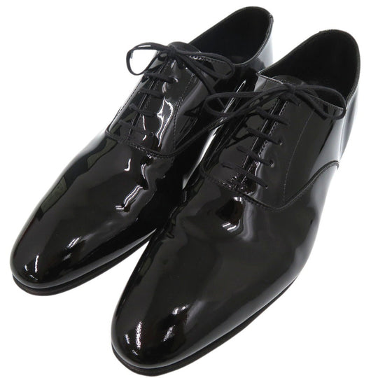 CROCKETT&JONES Leather shoes Patent leather black 5599 CHEAM Plain Toe 11" mens 9 1/2E Used Authentic