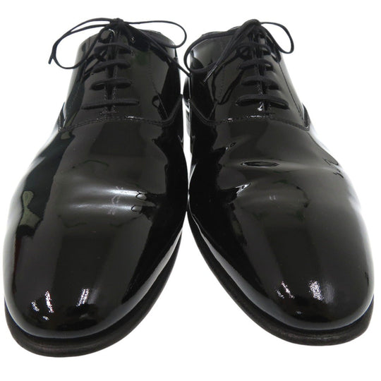 CROCKETT&JONES Leather shoes Patent leather black 5599 CHEAM Plain Toe 11" mens 9 1/2E Used Authentic