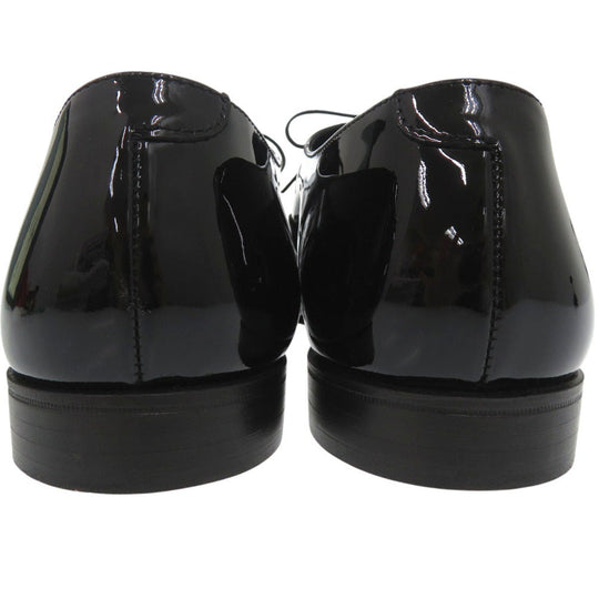 CROCKETT&JONES Leather shoes Patent leather black 5599 CHEAM Plain Toe 11" mens 9 1/2E Used Authentic