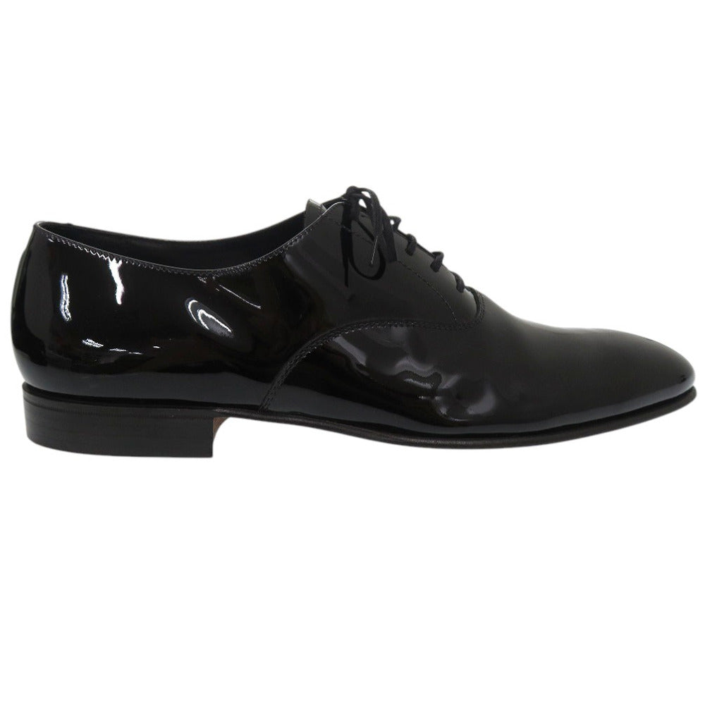 CROCKETT&JONES Leather shoes Patent leather black 5599 CHEAM Plain Toe 11" mens 9 1/2E Used Authentic