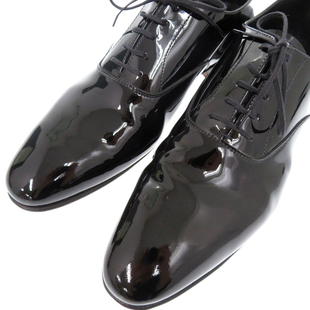 CROCKETT&JONES Leather shoes Patent leather black 5599 CHEAM Plain Toe 11" mens 9 1/2E Used Authentic