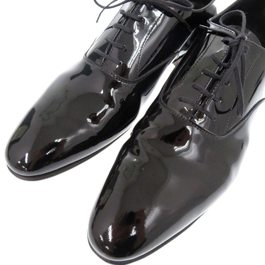CROCKETT&JONES Leather shoes Patent leather black 5599 CHEAM Plain Toe 11" mens 9 1/2E Used Authentic
