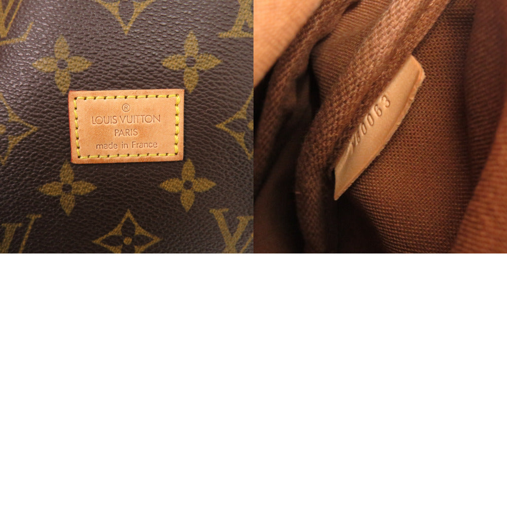 LOUIS VUITTON Shoulder Bag M42256 Monogram canvas Brown Monogram Saumur 30 Women Used Authentic