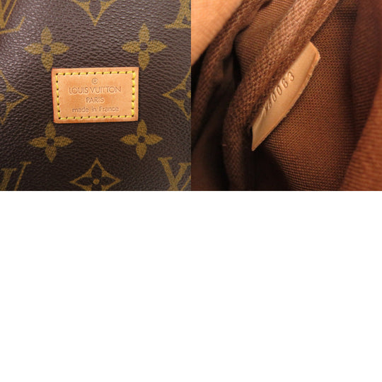 LOUIS VUITTON Shoulder Bag M42256 Monogram canvas Brown Monogram Saumur 30 Women Used Authentic