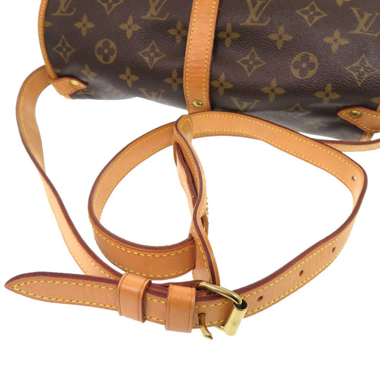 LOUIS VUITTON Shoulder Bag M42256 Monogram canvas Brown Monogram Saumur 30 Women Used Authentic