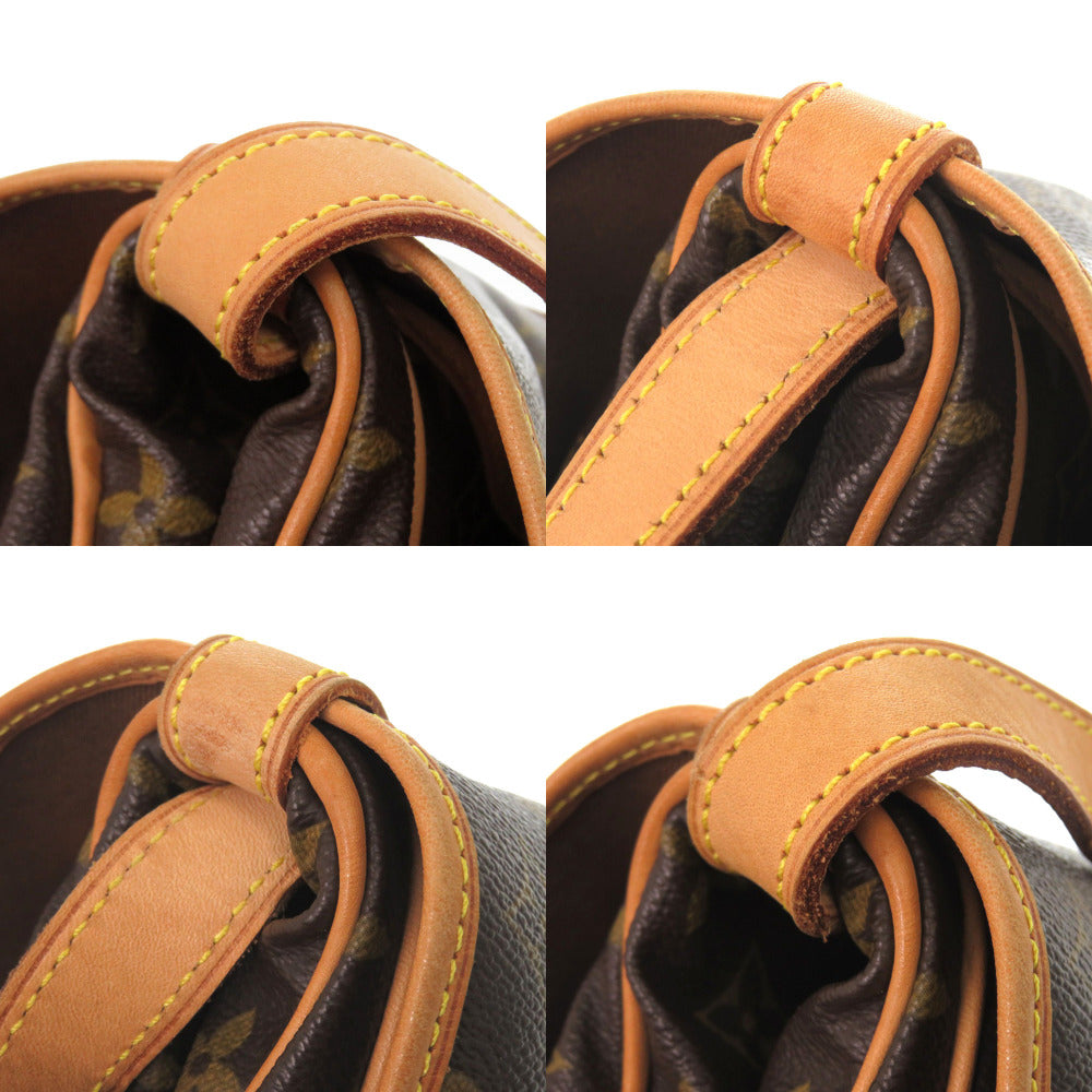LOUIS VUITTON Shoulder Bag M42256 Monogram canvas Brown Monogram Saumur 30 Women Used Authentic