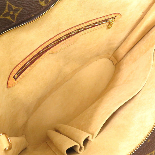 LOUIS VUITTON Tote Bag M51102 Monogram canvas Brown Monogram Babylone Women Used Authentic